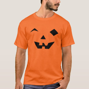Halloween Pumpkin Face T-Shirt