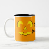 Halloween Pumpkin Face Tasse (Links)