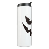 Halloween Pumpkin Face Thermosbecher (Nach links gedreht)