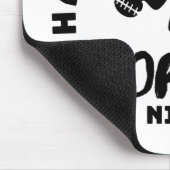 Halloween Pumpkin Face | Trick oder Treatstil Mousepad (Ecke)