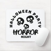 Halloween Pumpkin Face | Trick oder Treatstil Mousepad (Mit Mouse)