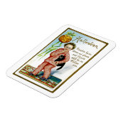 Hallowe'en Pumpkin Faces Magnet (Linke Seite)