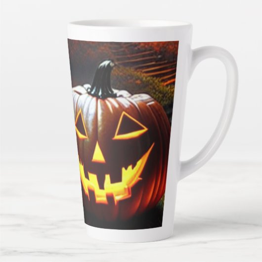 Halloween/Pumpkin/Fall Milchtasse (Rechts)