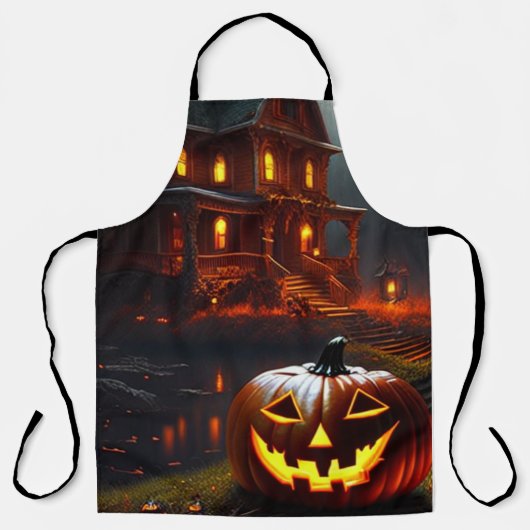 Halloween/Pumpkin/Fall Schürze (Vorderseite)