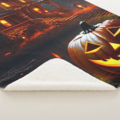 Halloween/Pumpkin/Fall Sherpadecke (3/4)
