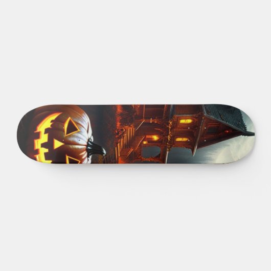 Halloween/Pumpkin/Fall Skateboard (Horizontal)
