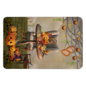 Halloween Pumpkin Fantasy Art Magnet (Horizontal)