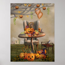 Halloween Pumpkin Fantasy Art