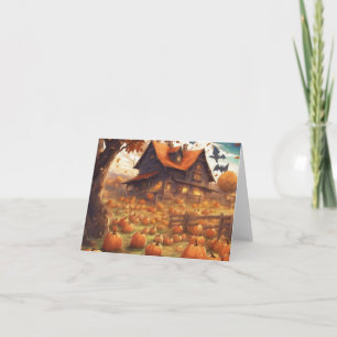 Halloween Pumpkin Farm und House instantdownload Karte