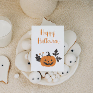 Halloween Pumpkin Feiertagskarte