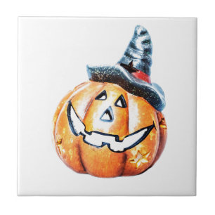 Halloween Pumpkin Fliese