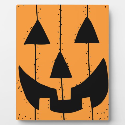HALLOWEEN PUMPKIN FOTOPLATTE (Vorderseite)