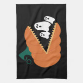Halloween Pumpkin Funny Ghosts Boys Kids Geschirrtuch (Vertikal)