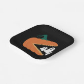 Halloween Pumpkin Funny Ghosts Boys Kids Pappteller (Gewinkelt)