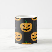 Halloween Pumpkin - Funny Pattern Kaffeetasse (Mittel)