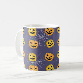 Halloween Pumpkin - Funny Pattern Kaffeetasse