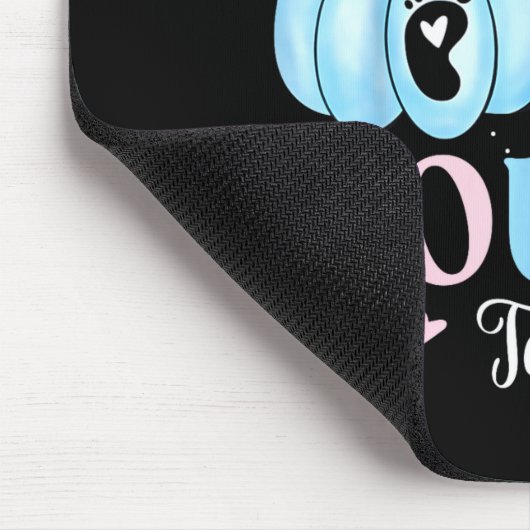 Halloween Pumpkin Gender Reveal He Or She Cousin T Mousepad (Ecke)