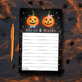 Halloween Pumpkin Gender Reveal Party Ratschläge