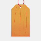 Halloween Pumpkin-Geschenk-Tag Geschenkanhänger (Rückseite)