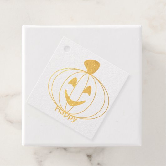 Halloween Pumpkin Geschenkanhänger (Mit Box)