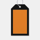 Halloween Pumpkin-Geschenketiketten Geschenkanhänger (Rückseite)