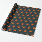 Halloween Pumpkin-Geschenkpapier Geschenkpapier (Ungerollt)