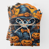 Halloween Pumpkin Geschenkpapier Set (Beispiel)