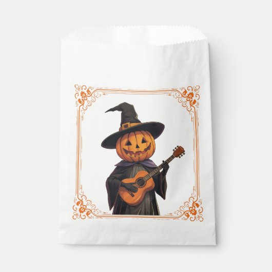 Halloween Pumpkin Geschenktütchen (Vorderseite)