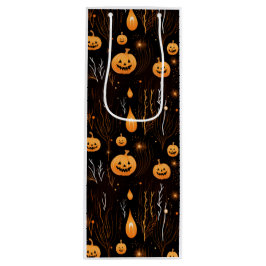 Halloween Pumpkin Geschenktüte Für Weinflaschen