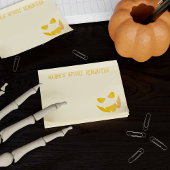 Halloween Pumpkin-Gesicht Custom Spooky Erinnerung Post-it Klebezettel