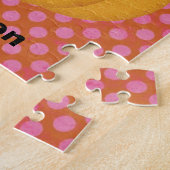 Halloween Pumpkin Gesicht Personalisiert Kids Puzz Puzzle (Seite)