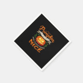 Halloween Pumpkin Gewürz Alles Nette Jack-O'-La Serviette (Ecke)