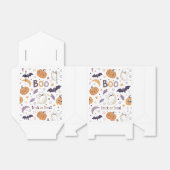 "Halloween Pumpkin Ghost and Bat Favor Box" Geschenkschachtel (Ungefaltet)