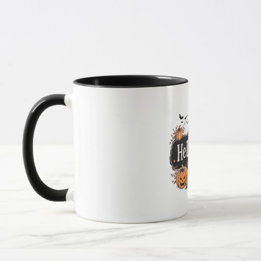 Halloween Pumpkin & Ghost Combo-Tasse Tasse (Links)