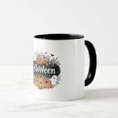 Halloween Pumpkin & Ghost Combo-Tasse Tasse (VorderseiteRechts)