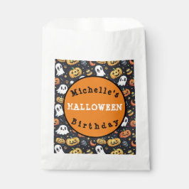 Halloween Pumpkin & Ghost Favor Bags personalisier Geschenktütchen
