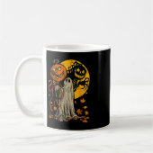 Halloween Pumpkin Ghost Herbst Kaffeetasse (Links)