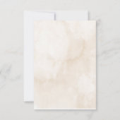 Halloween Pumpkin Ghost Party Dankeschön Karte (Rückseite)