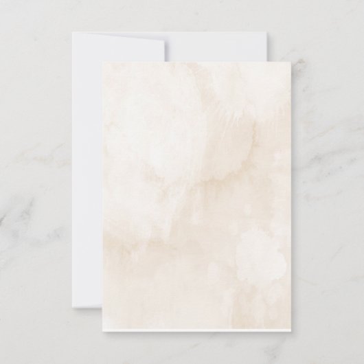 Halloween Pumpkin Ghost Party Dankeschön Karte (Rückseite)