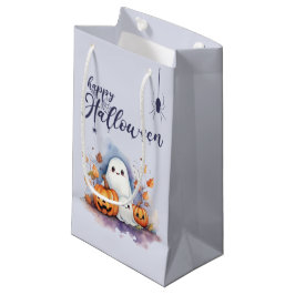 Halloween Pumpkin Ghost Small Trick oder Treat Bag Kleine Geschenktüte