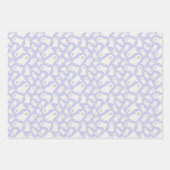 Halloween Pumpkin, Ghost Stripe Muster Geschenkpapier Set (Vorderseite 2)