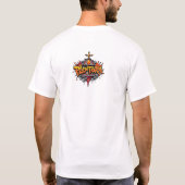 halloween pumpkin graffiti art T-Shirt (Rückseite)