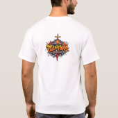 halloween pumpkin graffiti art T-Shirt (Rückseite)