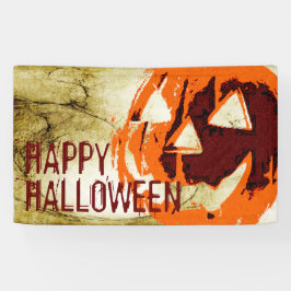 Halloween Pumpkin - Grunge Stil + Ihre Ideen Banner