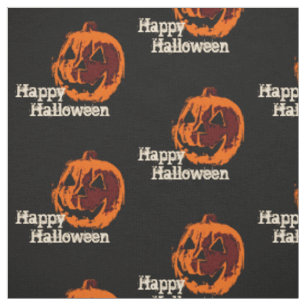 Halloween Pumpkin - Grunge Stil + Ihre Ideen Stoff