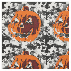 Halloween Pumpkin - Grunge Stil + Ihre Ideen Stoff