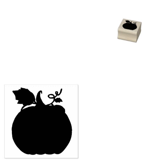 Halloween Pumpkin Gummistempel (Stempel)
