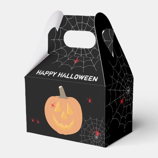 Halloween Pumpkin-Halloween-Party Geschenkschachtel (Vorderseite)