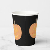 Halloween Pumpkin-Halloween-Party Pappbecher (Rechts)