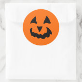 Halloween Pumpkin Halloween Runder Aufkleber (Tasche)
